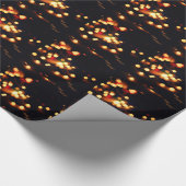 Feiertags-Lichter Geschenkpapier (Ecke)