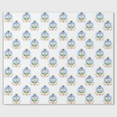 Feiertags-Liebe-Lamas Geschenkpapier (Flach)