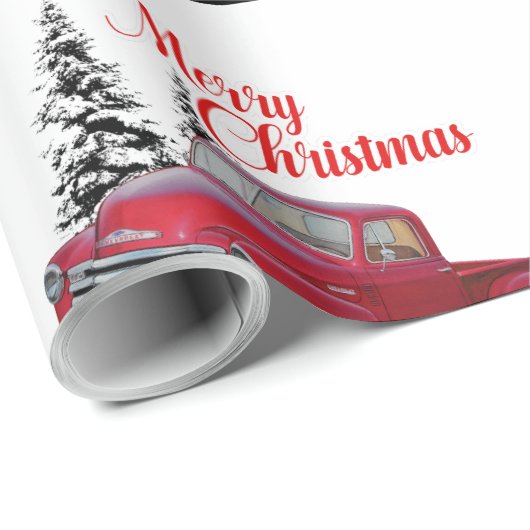 Feiertags-LKW Geschenkpapier (Rolleneckpunkt)