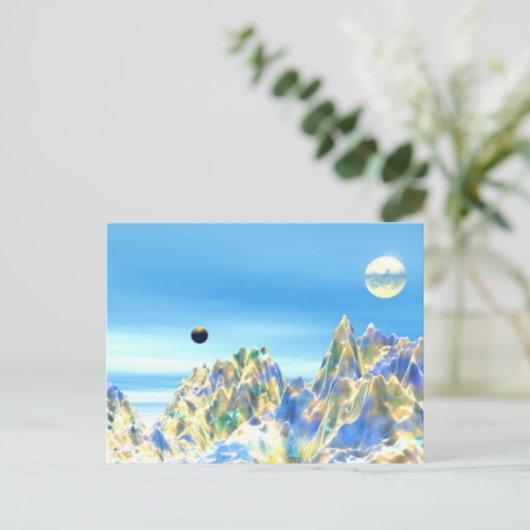 Feiertags-Magie träumt Karte (Stehend Vorderseite)