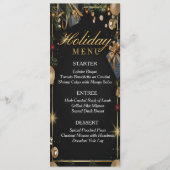 Feiertags-Menü Menükarte (Vorderseite)