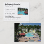 Feiertags-Mieten Visitenkarte (Vorne/Hinten)