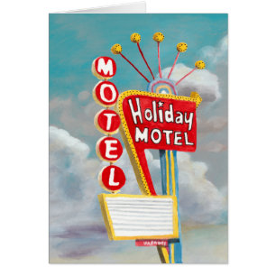 Feiertags-Motel-Zeichen