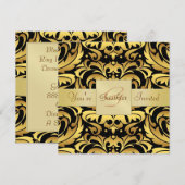 Feiertags-neue Einladung (Vorne/Hinten)