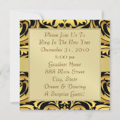 Feiertags-neue Einladung (Rückseite)