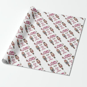 Feiertags Nussknacker Lasst Uns Verrückt Sein Geschenkpapier