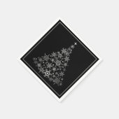 Feiertags-Papier-Servietten Baum Serviette (Ecke)