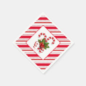 Feiertags-Papier-Servietten Serviette (Ecke)