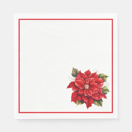 Feiertags-Papier-Servietten Serviette (Vorderseite)