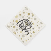 Feiertags-Papier-Servietten Serviette (Ecke)
