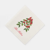 Feiertags-Papier-Servietten Serviette (Ecke)