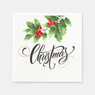Feiertags-Papier-Servietten Serviette