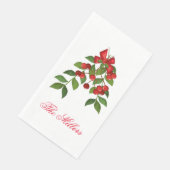Feiertags-Papier-Servietten Serviette (Ecke)