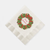 Feiertags-Papier-Servietten Serviette (Ecke)