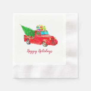 Feiertags-Papier-Servietten Serviette