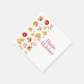 Feiertags-Papier-Servietten Serviette (Ecke)