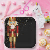 Feiertags-Papierteller-Nussknacker Pappteller (Party)