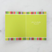 Feiertags-personalisierte Karte (Innenseite)