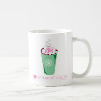 Feiertags-Pfefferminz-Mokka Kaffeetasse