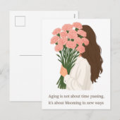 Feiertags-Postkarte Feiertagspostkarte (Vorne/Hinten)