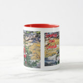 Feiertags-Ren-Tasse Tasse (Zentrum)