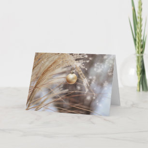 Feiertags-Schein-Weihnachtskarte Feiertagskarte