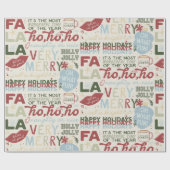 Feiertags-Schlagzeilen Geschenkpapier - Klassische (Flach)