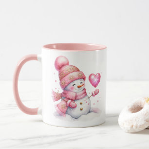 Feiertags-Schneemann-Kaffeetasse Tasse