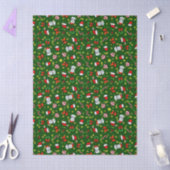 Feiertags-Schneemann Seidenpapier (Basteln)