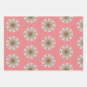 Feiertags-Stechpalme Geschenkpapier Set (Vorderseite 2)