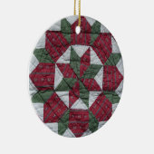 Feiertags-Stern Keramik Ornament (Rechts)