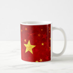 Feiertags-Sterne Kaffeetasse