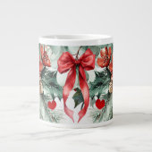 Feiertags-Stimmung Bone China Tasse (Vorderseite)
