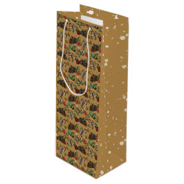 Feiertags-Süßigkeiten- Coco (Farbe) Weinbeutel Geschenktüte Für Weinflaschen