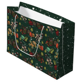 Feiertags-Süßigkeiten - Kiefer (Farbe) Große Geschenktüte