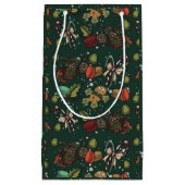 Feiertags-Süßigkeiten - Kiefer (Farbe) Kleine Geschenktüte (Vorderseite)