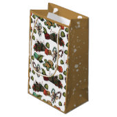 Feiertags-Süßigkeiten Kleine Geschenktüte (Rückseite Schrägansicht)