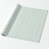 Feiertags-Süßigkeiten - Minze (Scheer) Geschenkpapier (Ungerollt)