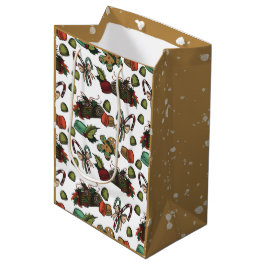 Feiertags-Süßigkeiten Mittlere Geschenktüte