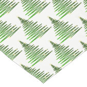 Feiertags-Tabelle Läufer-Weihnachtenbäume Großer Tischläufer (Ecke)