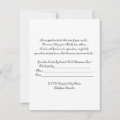 Feiertags-Tee-Einladung… Einladung (Rückseite)