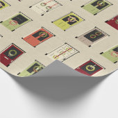 Feiertags-Türverpackungspapier Geschenkpapier (Ecke)