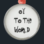 FEIERTAGS-VERZIERUNG OY ZUR WELT ORNAMENT AUS METALL<br><div class="desc">GEBEN SIE DIESES OY ZUR WELTverzierung FÜR ALLE,  UM AUF CHANUKKA UND WEIHNACHTEN ZU GENIESSEN UND DAS GANZE JAHR LANG.</div>