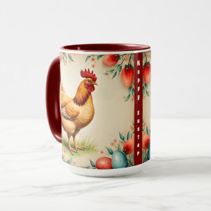 Feiertags Vintage Ostern Trendige Kollektion Tasse