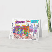 Feiertags-Weg Feiertagskarte (Vorderseite)