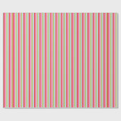 Feiertags-Weihnachten Striped Geschenkpapier (Flach)