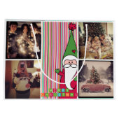 Feiertags-Weihnachteninstagram Große Geschenktüte (Rückseite)