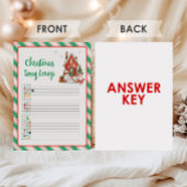 Feiertags-Weihnachtsfeier Lied Emoji Feiertagskarte