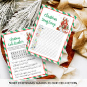 Feiertags-Weihnachtsfeier Lied Emoji Feiertagskarte