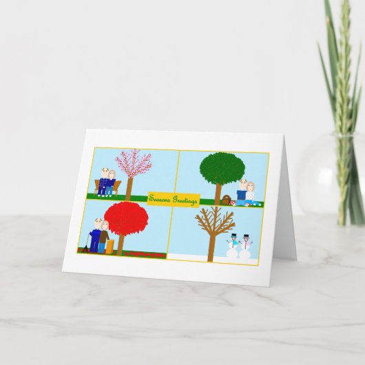 Feiertags-/Weihnachtsgruß-Karte Feiertagskarte (Vorderseite)